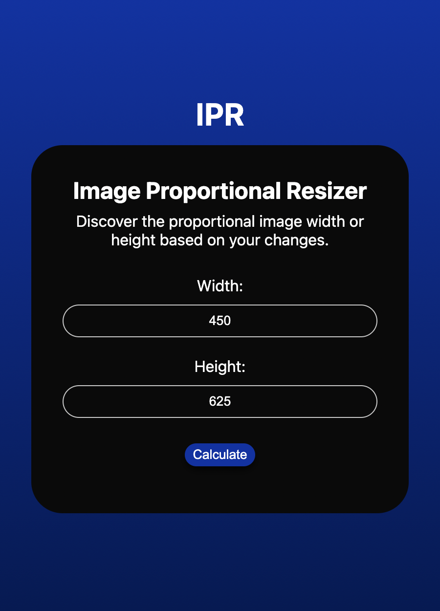 image-proportional-resizer Mobile Screenshot