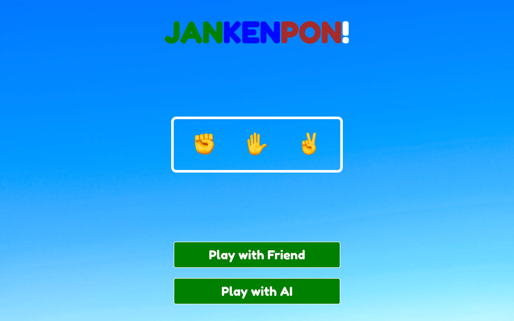 JanKenPon Screenshot