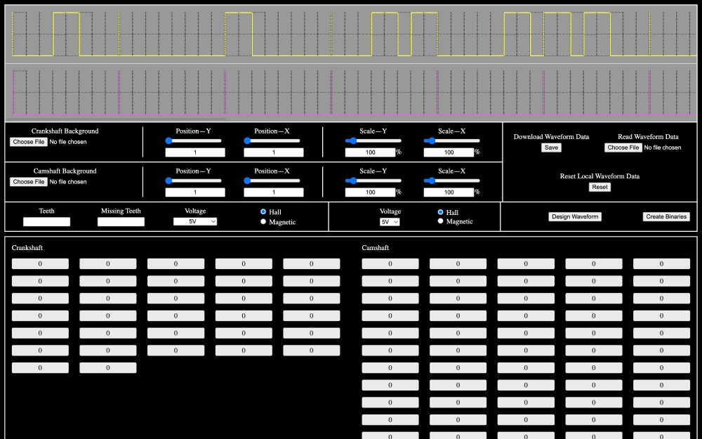 waveform generator screenshot